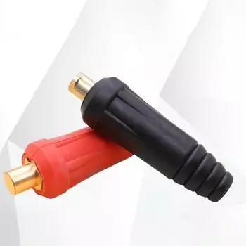 DKJ25-50-70 Адаптер разъема панели сварочного кабеля европейского типа для быстрой установки Size 1 чёрный