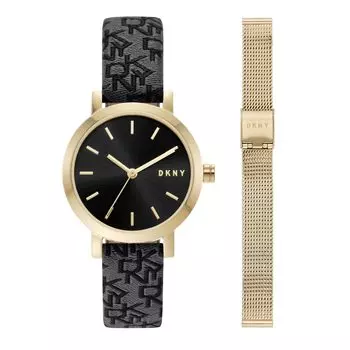 [DKNY] Часы Soho NY6616SET женские золотые
