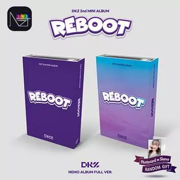 DKZ - 2-й мини-альбом [REBOOT] SMART ALBUM Ver. NEMO[Версия LP/Версия брелока] RANDOM 1PCS