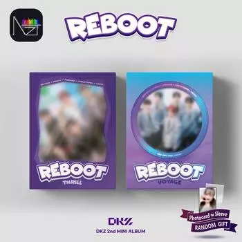 DKZ - 2-й мини-альбом [REBOOT] (ТРИЛЛ версия. / ВОЯЖ вер.) RANDOM 1PCS