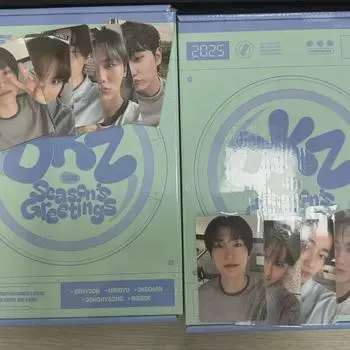 Dkz Нераспечатанные приветствия по случаю сезона + набор ужасов Everline 1-й и 2-й красоты