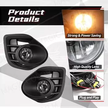 DLAA для Mitsubishi Lancer 2015 2016 2017 Автомобильные противотуманные фары Дневные ходовые огни DRL Передний бампер Фары Дневные фары Крышки Провода