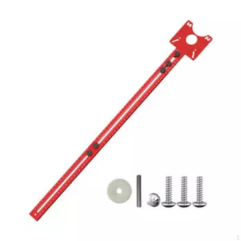 Длина 67,6 см, алюминиевый сплав, триммер, фрезерный станок, набор для резки кругов для перекидной доски Style B