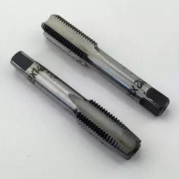 Длина 69 мм Метчик метрический конический правый 2 шт. Ручная резьба