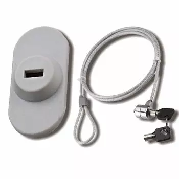 Длина цепи из проволоки безопасности ПК 10 комплектов D STONE замок, замок, замок, прибл.. 1,5м, серебряный