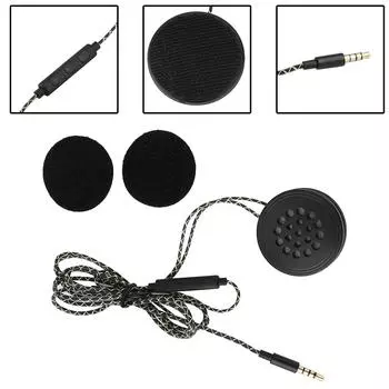 Длина кабеля гарнитуры для шлема, диаметр 1,2 м, диаметр 3,5 мм, динамики для наушников мотоцикла