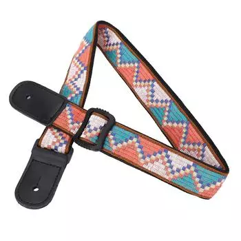 Длина ремня для укулеле, регулируемая, плетеный нейлоновый ремень для укулеле, ремень для укулеле на плечо в стиле бохо, легкий