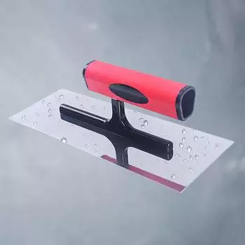 Длина штукатурного шпателя 24 см/9 дюймов, отделочный шпатель с нескользящей мягкой ручкой — простота в эксплуатации, используется для строительства нового дома