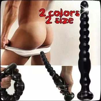 Длинная анальная пробка с присоской, Анальная пробка, большой фаллоимитатор, анус, задний двор, мастурбация, массажер простаты, секс-игрушки для взрослых для женщин и мужчин small