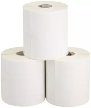 Длинная бумажная лента Brother 3 шт. TD-4000/4100N RD-S01J2 белый