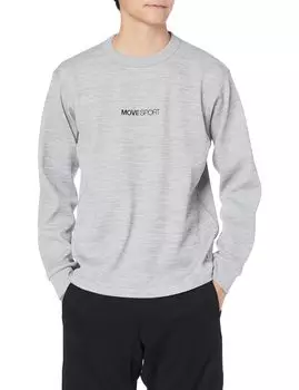 Длинная футболка с длинным рукавом Descente Waffle Crew Neck Hard Stretch MVSP O [Move Sports] Футболка SFTECH GYM(DMMWJC22)