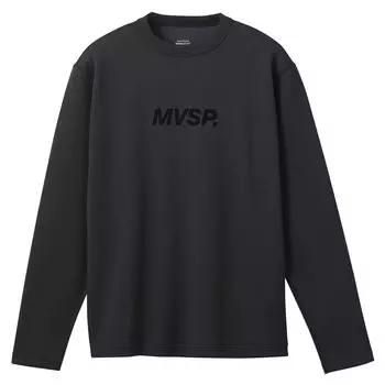 Длинная футболка с длинным рукавом Descente Waffle Crew Neck Hard Stretch MVSP 4L [Move Sports] Футболка SFTECH BK00(ST4FSW40M)