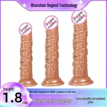 Длинная Любовь Взрыв Мышц Воин Мини Присоска Дилдо для Женщин