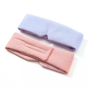 Длинная маска для глаз Губка Защита глаз Удобная дышащая маска для обеденного перерыва для путешествий дома и на улице розовый