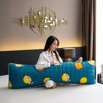 Длинная наволочка с хлопковой подкладкой, водонепроницаемая наволочка для двух человек, утолщенная и удлиненная на 1,2 метра, 1,5 м1,8, длинная домашняя наволочка 1.5m