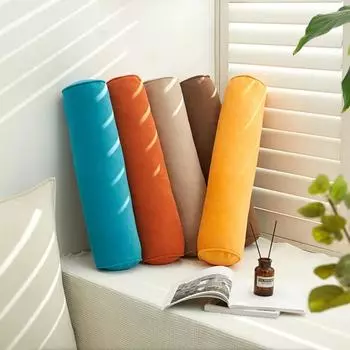 Длинная подушка для тела, круглая подушка для головы, ног, спины, подушка для спины, для дивана, рулонная подушка, съемная, моющаяся 15x40cm