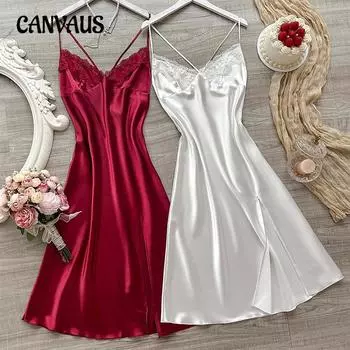 Длинная простая имитация шелковой пижамы с перевязью для женщин, сексуальная модная пижама для ванной S чёрный/белый