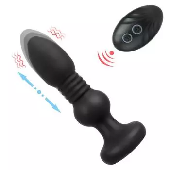 Длинная пуля секс-игрушки для пары анальная пробка вибратор силиконовый большой дилдо растяжка пульт дистанционного управления мужской массаж простаты