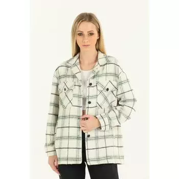 Длинная рубашка лесоруба в хлопковую клетку