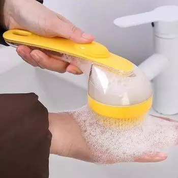 Длинная ручка для мытья шампуня Щетка для ванны Массаж головы Пресс для выдачи расческа Пилинг тела Расческа Инструменты для укладки волос