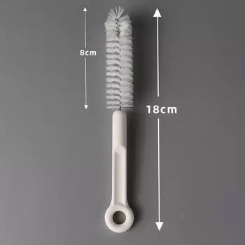 Длинная ручка щетка для чистки бутылочек для бутылок трубок бонгов мытье спортивных бутылок с водой стеклянных трубок мясорубок чистящие инструменты белый