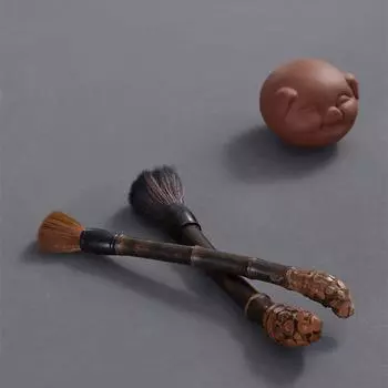 Длинная ручка щетка для чистки чайной посуды винтажные чайные щетки чайные аксессуары очиститель для чайных чашек бытовая техника Style A