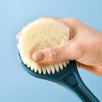 Длинная ручка щетка для ванны мягкая щетка для волос спина щетка для ванны щетка для тела грязевая щетка для спины щетка для душа массаж пилинг розовый