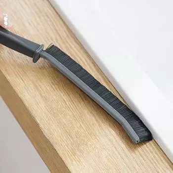 Длинная щелевая щетка для удаления пыли с мертвого угла, щелевая щетка для окон, многофункциональная щетка для чистки ванной комнаты Plastic brush #C1BR0#