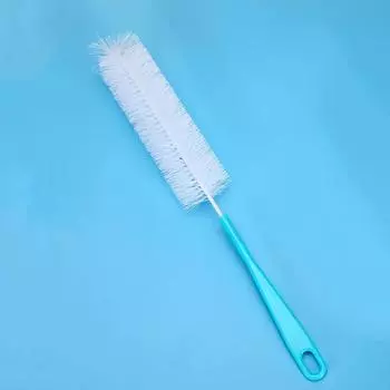 Длинная щетка для чистки бутылок для мытья вина, пива, спортивных термосов, стеклянных и длинных бутылок с узким горлом для чистки озеро синий