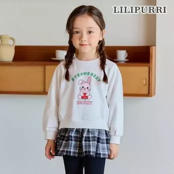 Длинная толстовка Lilypuri Very Bunny цвета слоновой кости Ivory/150