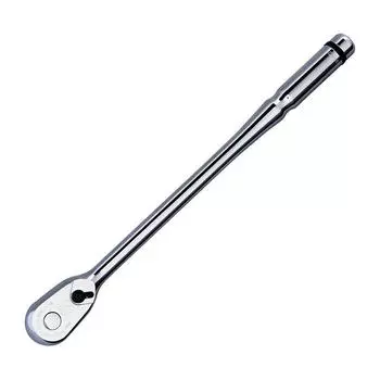Длинная трещоточная рукоятка Kyoto Machinery Tools Nepros NBR490L (КТК) 12.7mm (1/2 дюйма) серебряный