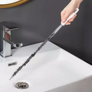 Длинная труба для удаления слива раковины палка для дноуглубительных работ щетка для волос средство для очистки канализации удлинитель для очистки полосок инструмент для прочистки засоров S1