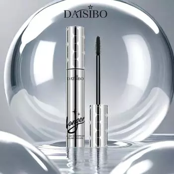 Длинная тушь для ресниц с распылителем Silver Mascara Водостойкая, устойчивая к поту, густая, удлиненная, с теплой водой, не размазывается, не образует комочков, тушь для ресниц Beauty