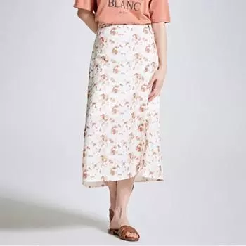 Длинная юбка-халат с принтом Spao Spwhb38w13 T IVORY/70