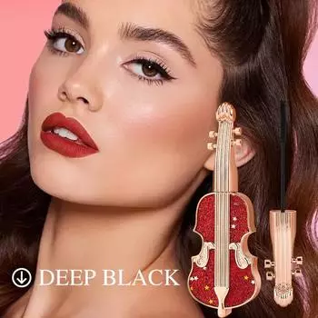 Длинная завитая стереотушь для ресниц Natural Thick Exlongated Violin Mascara 1pcs