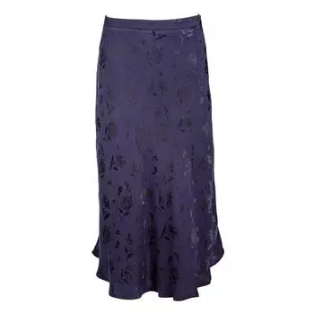 Длинная жаккардовая юбка из силы Женский LA PETITE ETOILE M оранжевый