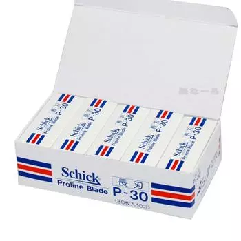 длинное лезвие 30 сменных лезвий x 10 шт. Schick-P30