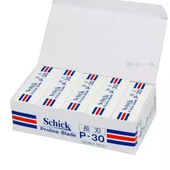 Длинное лезвие Schick-P30, 30 сменных лезвий x 10 шт.