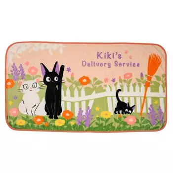 Длинное одеяло In the Flower Blooming Garden 02 Jiji H80 x W150cm [Marushin]