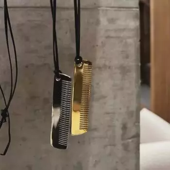 Длинное ожерелье Che Jingyuan Ouni: Элегантная, универсальная цепочка для свитера серебряный