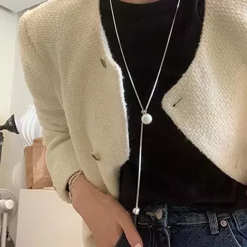 Длинное ожерелье Niche Design Temperament Pull Off ожерелье Регулируемый воротник чокер корейский стиль головной убор ювелирные изделия аксессуары золотой