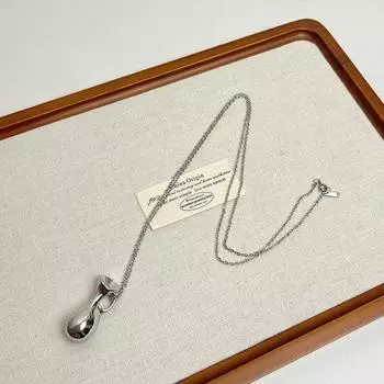 Длинное ожерелье с подвеской в виде бутылки с водой, женские высококачественные аксессуары для свитера