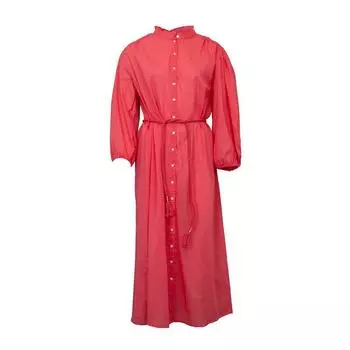 Длинное платье-рубашка на пуговицах oggy Женское ANTIK BATIK S розовый