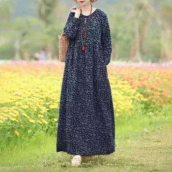 Длинное платье в двух цветах 4XL чёрный