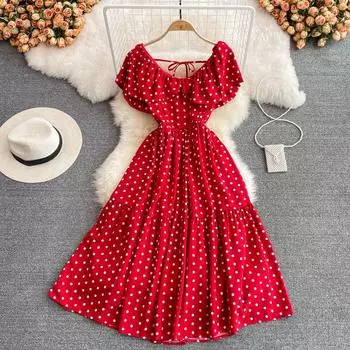 Длинное платье в стиле морского курорта Бали, длинное платье с рюшами и v-образным вырезом на талии, демонстрирующее тонкую волну, шифоновое платье с буквой А-образным словом, летнее платье