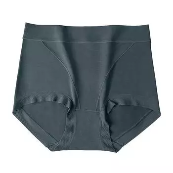 Длинное штапельное хлопковое нижнее белье Нижнее белье с высокой талией Брюшное белье для подтягивания бедер Антибактериальное нижнее белье из чистого хлопка Женское нижнее белье M