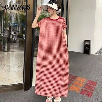 Длинное женское летнее платье свободного покроя с коротким рукавом Bohemian Beach Holiday L чёрный