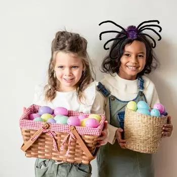 Длинноногий паук женский обруч для волос головной убор повязки на Хэллоуин костюм для вечеринки фиолетовый