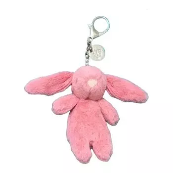 Длинноухий кролик мультфильм игрушка куклы для детей детский подарок на день рождения брелок One Size