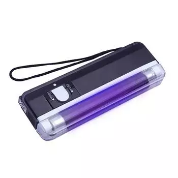 Длинноволновая УФ-лампа 365 нм для флуоресценции марок и банкнот